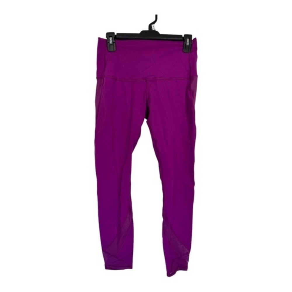 Lululemon Womens Leggings Size 8 Regal Plum Tranquil Tights Athleisure Yoga